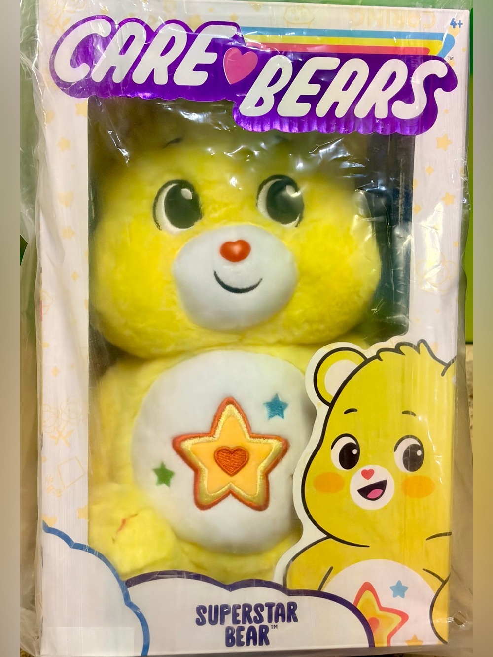 Care Bears (2022) Superstar Bear 14” Eco-Friendly Plush Toy/Target Exclusive/NIB